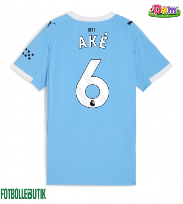 Manchester City Nathan Ake #6 Hemmatröja Kvinnor 2025-26 Kortärmad